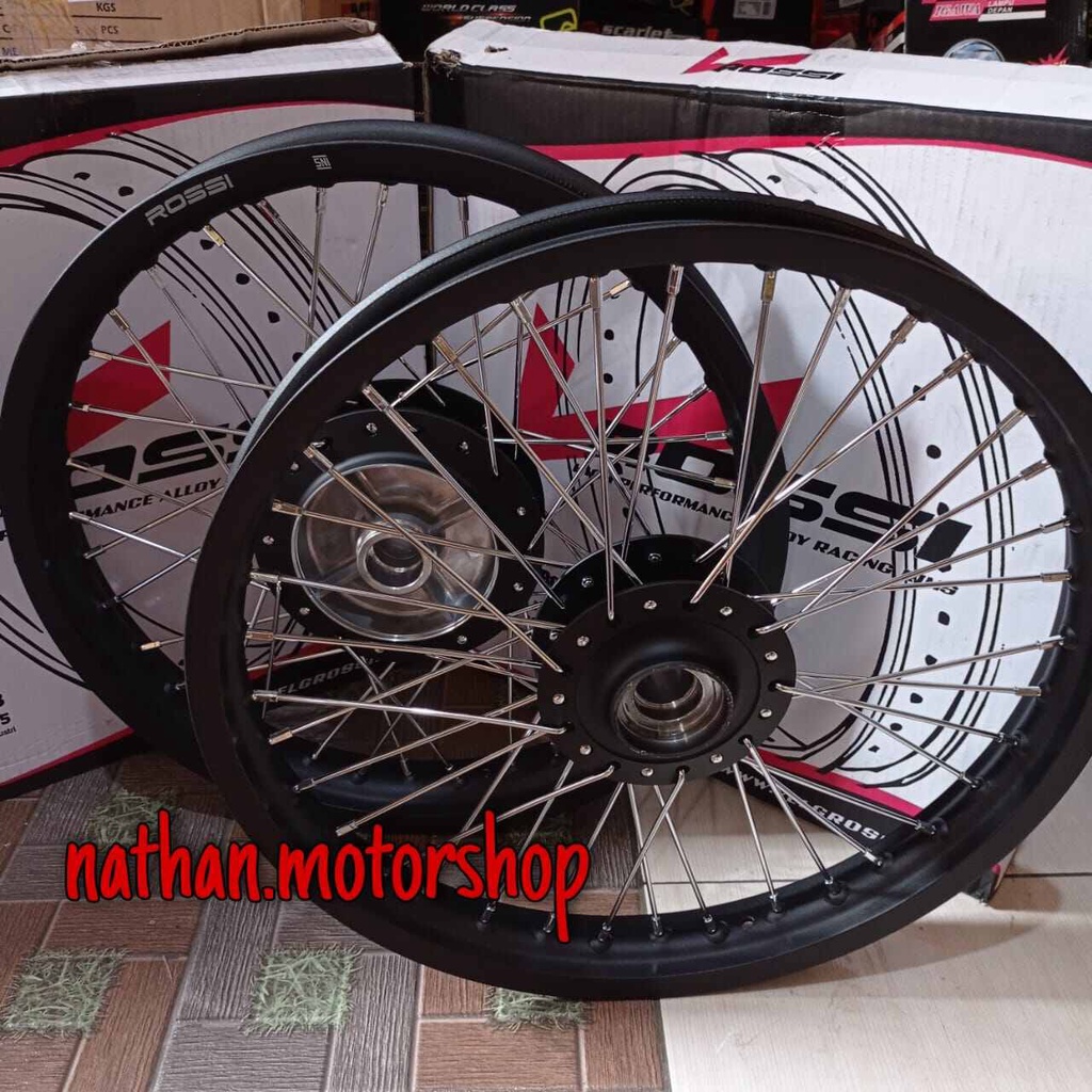 Velg Jari Jari 160*185-18 RX King Sepasang - Velg RX king Ring 18 Sepasang - Produk Rossi SNI Origin