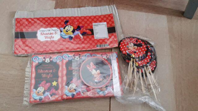 Topper Cupcake Ulang Tahun Anak