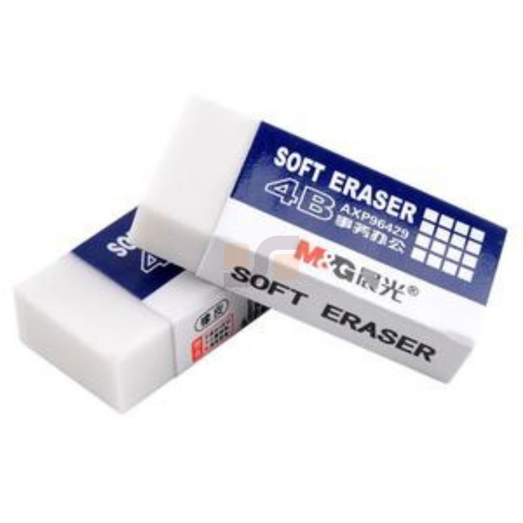 

Penghapus Pensil Soft Import M&G Menghapus Tanpa Jejak Warna Putih Kualitas Import