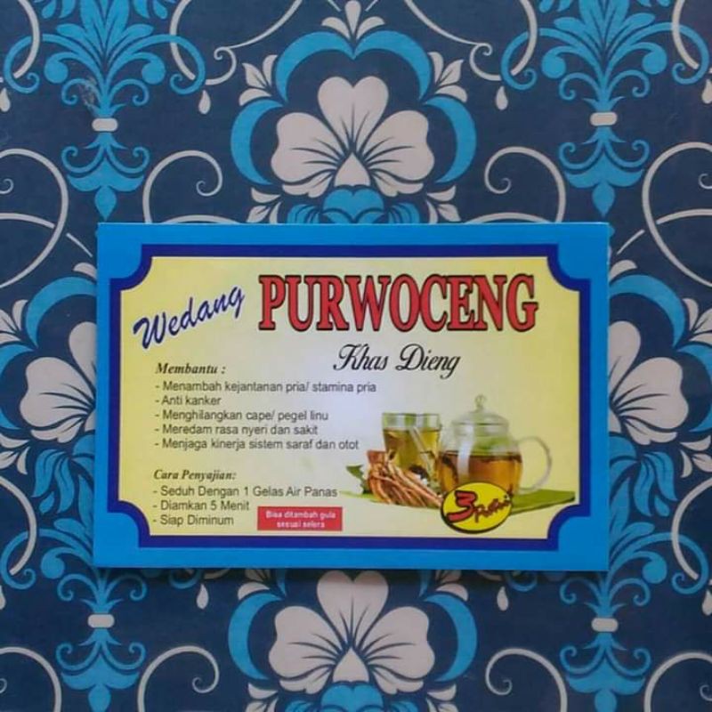 

Wedang Purwoceng Khas Dieng