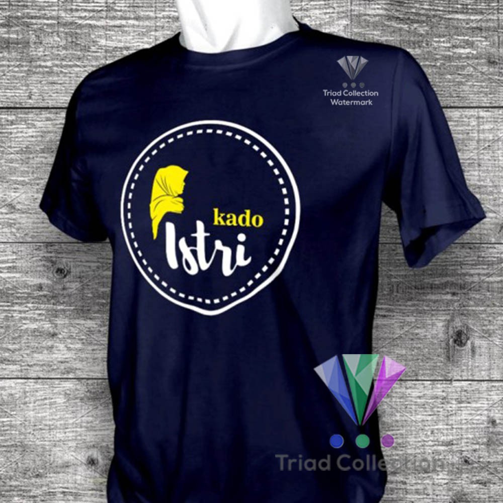 KADO ISTRI | Kaos Dakwah Islami Cotton Combed 30s Premium Distro Baju Muslim Santri | 1484-2