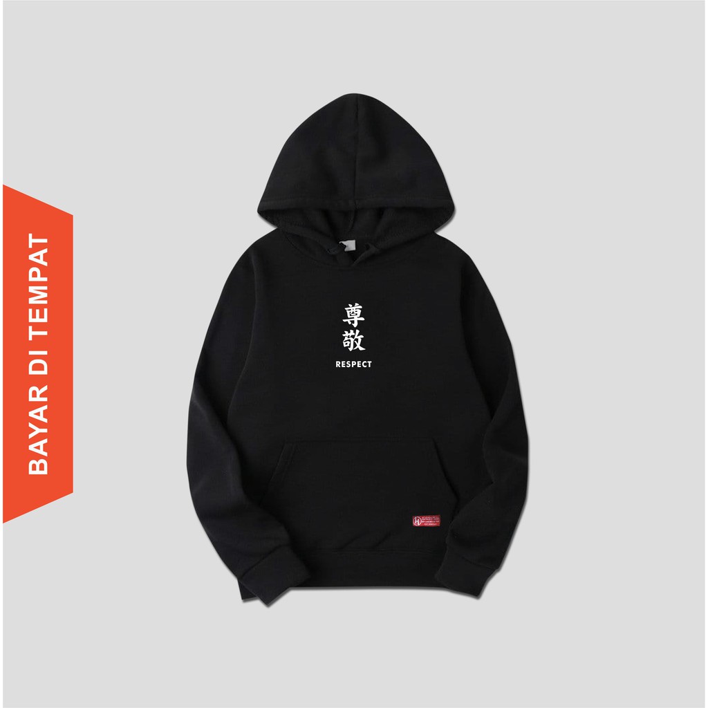 Sweater Hoodie RESPECT SWEATER PREMIUM MIRROR MURAH HYPEBEAST STREETWEAR BAGUS l PANDAWA HOODIE