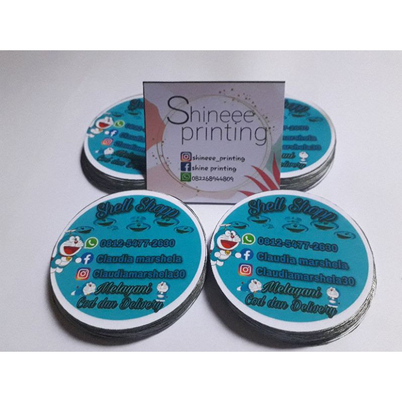

stiker logo produk/olshop