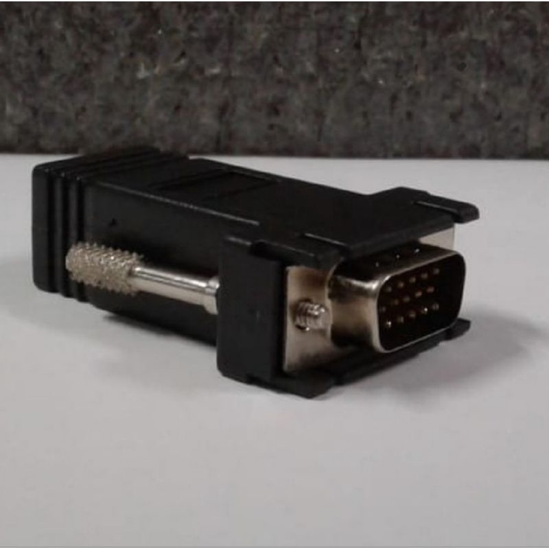 VGA Extender Male to LAN CAT5 CAT6 RJ45 1pc