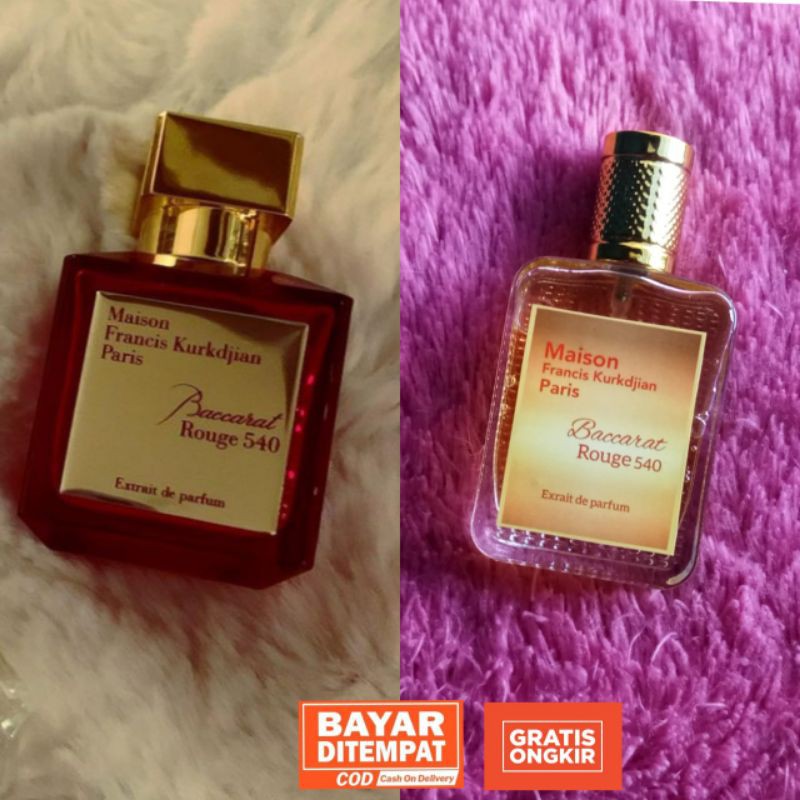 PARFUM BACARAT /BACARAT ORIGINAL/PARFUM BACARAT ROUGE 540 / 4 PCS