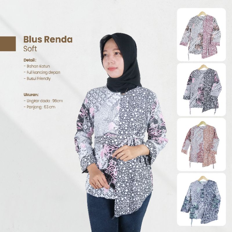 Blus Batik Soft - NairaBatik