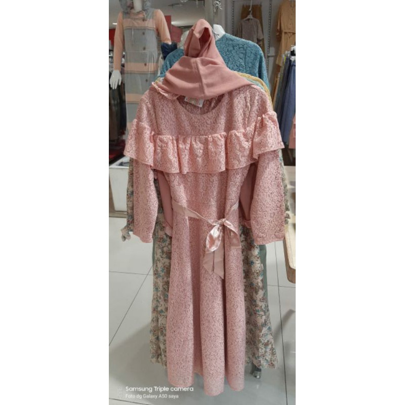 gamis anak brukat 5-14thn by: exit kids