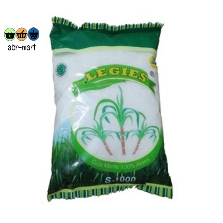 

GULA Legies Kemasan 1000s [ Netto : 770 Gr ] *