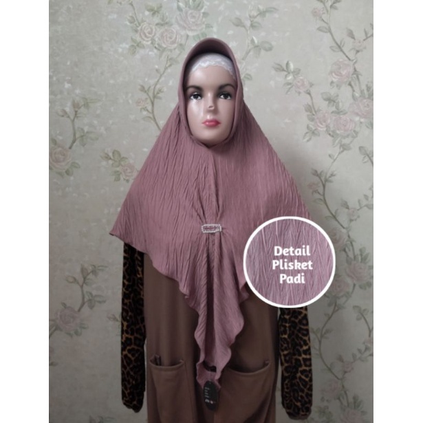 NEW ARRIVAL || Hijab Instan Plisket Lulu Mutiara || Mutiara Plisket || Jilbab Instan Murah || Mutiara Plisket Padi || Mutiara Plisket Lidi-2