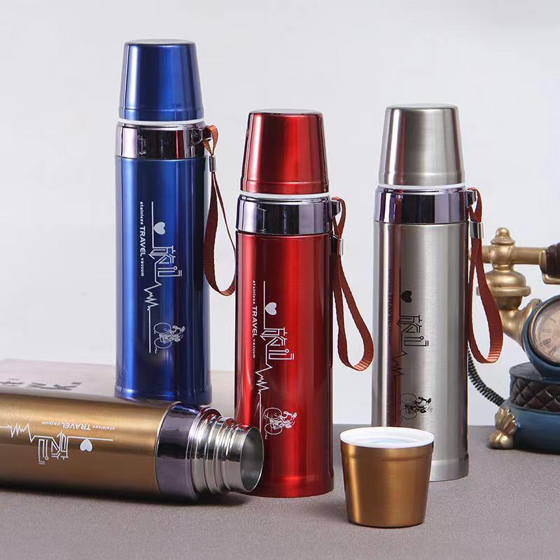 TOKO21GROSIR TERMOS TRAVEL 750ML/ BOTOL MINUM VACUUM FLASK STAINLESS 750/800 ML