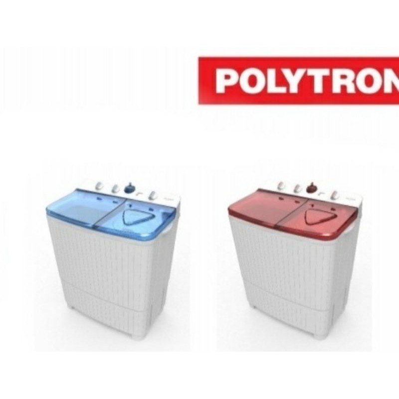 MESIN CUCI 2 TABUNG 7KG POLYTRON PWM701