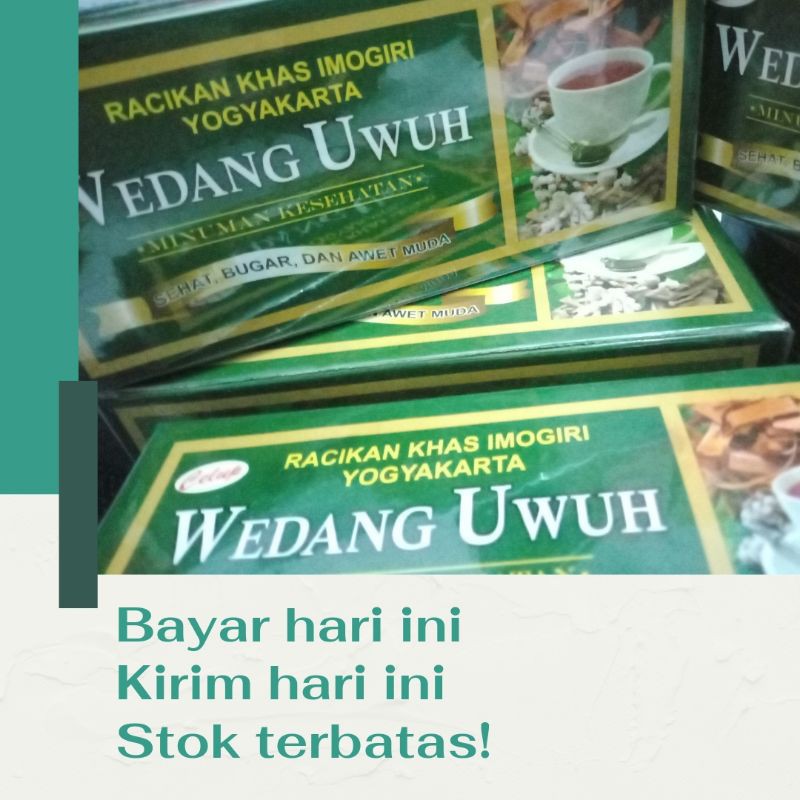 

Wedang Uwuh Celup Rempah Praktis Racikan Khas Imogiri Isi 20 Kantong