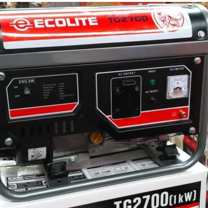 Genset 1000 Watt Ecogen Ecolite Tg 2700 / Ecolite Tg2700