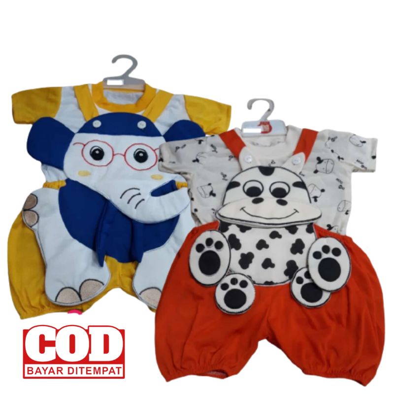 baju kodok bayi laki laki/baju Jumper bayi/baju bayi laki laki lucu/baju bayi karakter/overall bayi/setelan baju bayi/HAMPERS BAYI