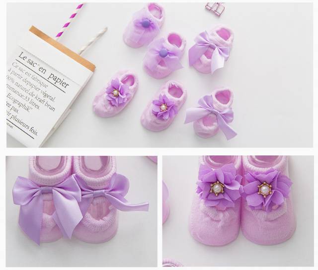 CHUBBI 9 Kaos Kaki Anak Bayi Perempuan 3Pcs/Set