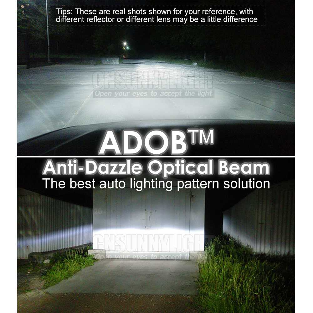 Lampu Mobil Headlight LED H4 SMD 2PCS