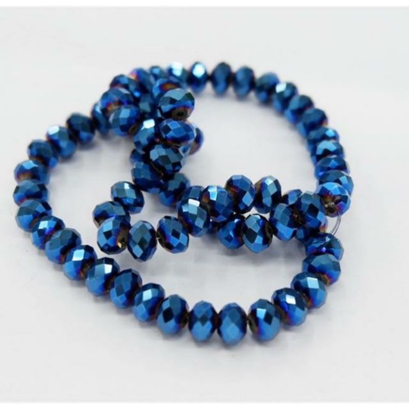 ✨NAGIHI✨ Kristal Ceko Metalik 8mm/ kristal ceko murah