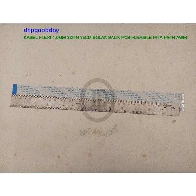 

Kabel Flexi 1,0Mm 32Pin 35Cm Bolak Balik Pcb Flexible Pita Pipih Awm Dnpgood11 Ayo Order