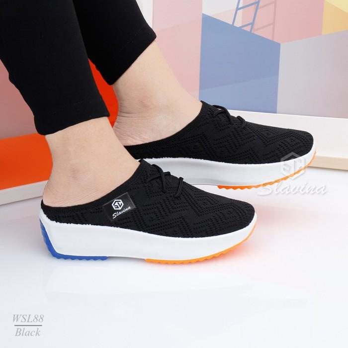 SEPATU SANDAL WANITA SLAVINA TERBARU IMPORT ORIGINAL MURAH WSL88