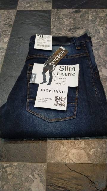 Celana jeans denim strecth panjang pria model terbaru bisa COD