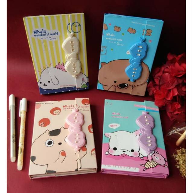 

Fancy Diary with Love Code Lock / Notebook dengan Kunci Kode Bentuk Hati - HOT ITEM