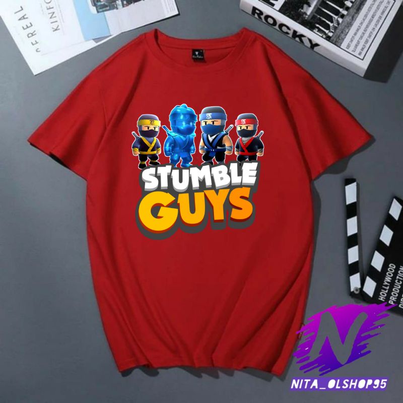 baju stumble guys ninja kaos anak stumble guys karakter