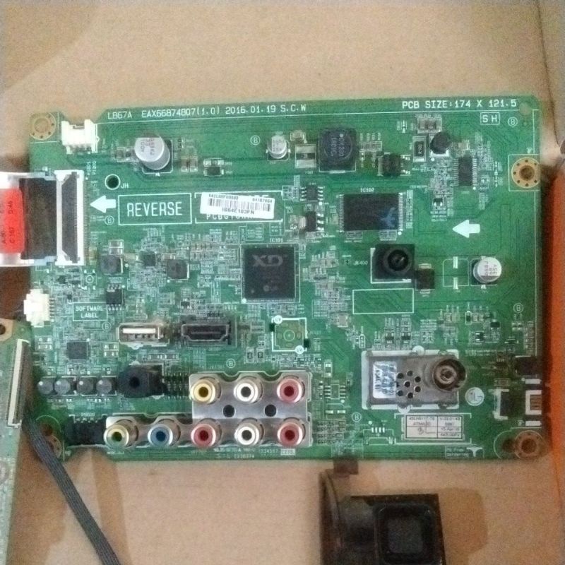 MESIN TV LG 42inc NORMAL