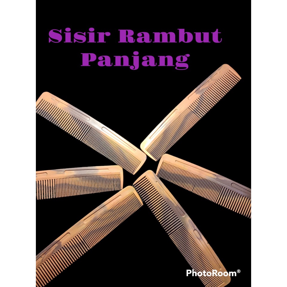 HOT ITEM SISIR RAMBUT  PANJANG COKLAT