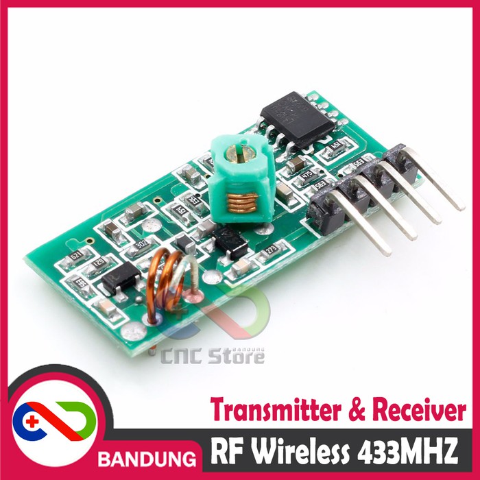 433MHZ RF WIRELESS TRANSMITTER &amp; RECEIVER PAIR MODULE