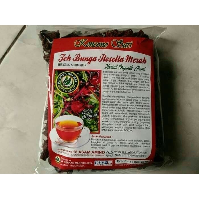 

Teh Seduh Bunga Rosella MERAH Rosela MERAH 100 gram