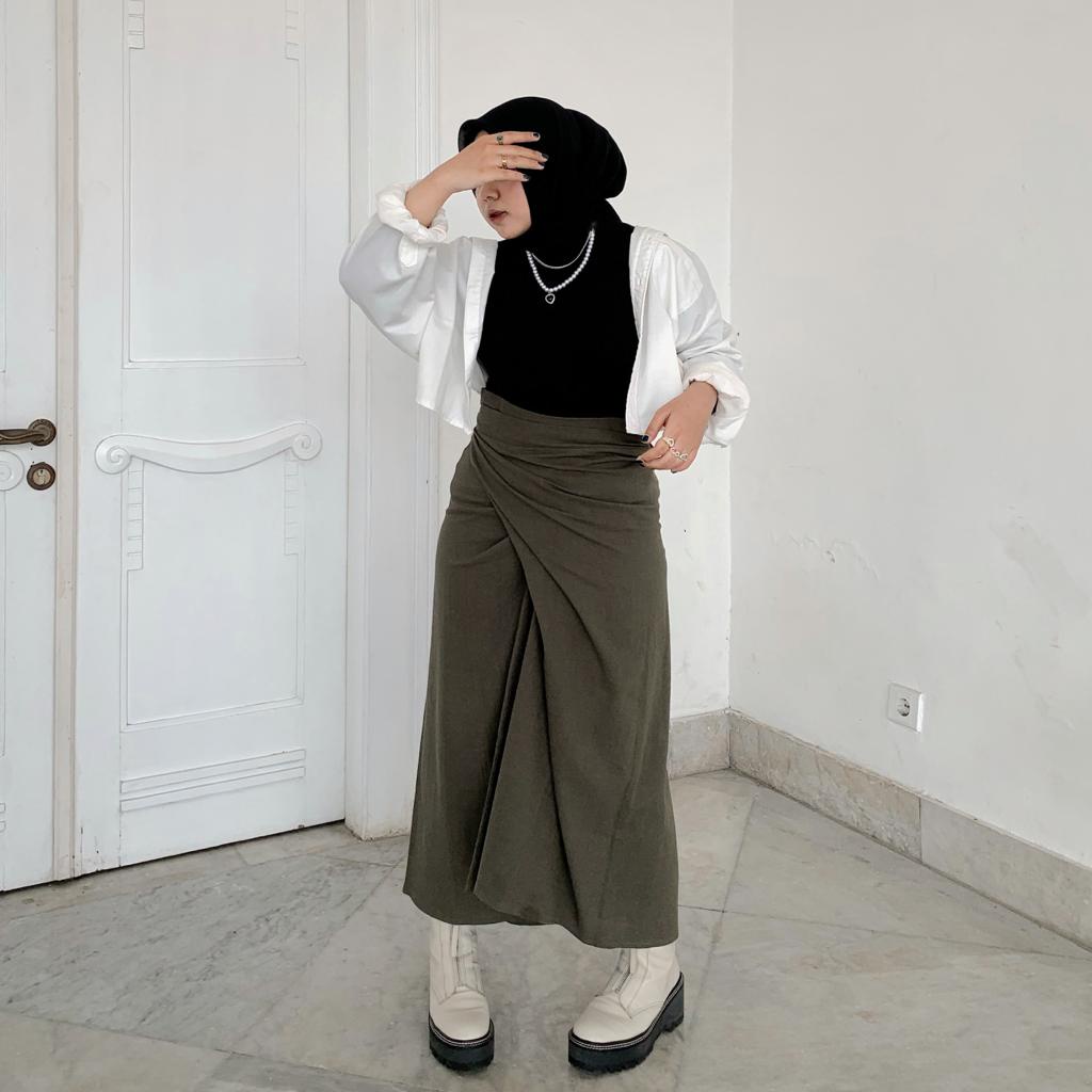 Nuca wrap skirt