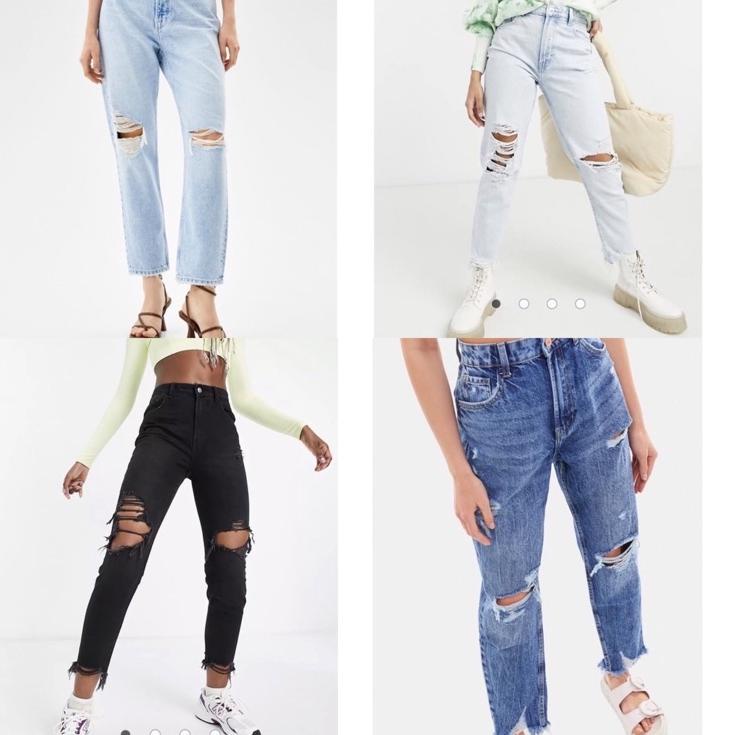 *Diskon* Bershka Koleksi Jeans Ripped ....