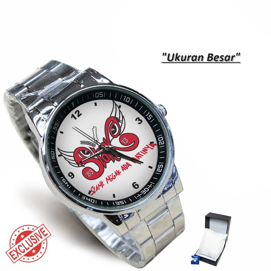 Jam Tangan Rantai Couple SLANK Motif 20