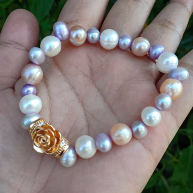 Gelang mutiara air tawar original