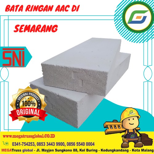 Daftar Harga Bata Ringan AAC Termurah di Semarang, Salatiga, Kendal, Demak, Grobogan