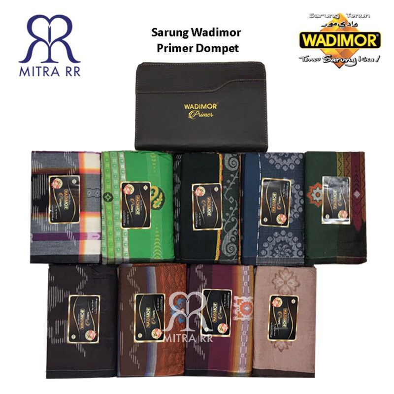 Sarung Wadimor Primer Dompet Jacquard Songket Tenun Dewasa