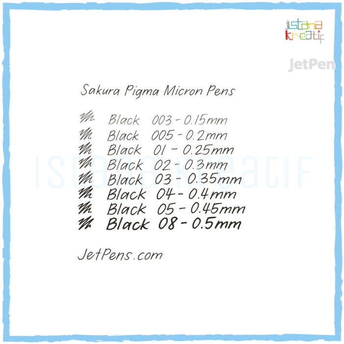 

Pendrawing- Sakura Pigma Micron Drawing Pen | Black - 03 -Drawing-Pen.