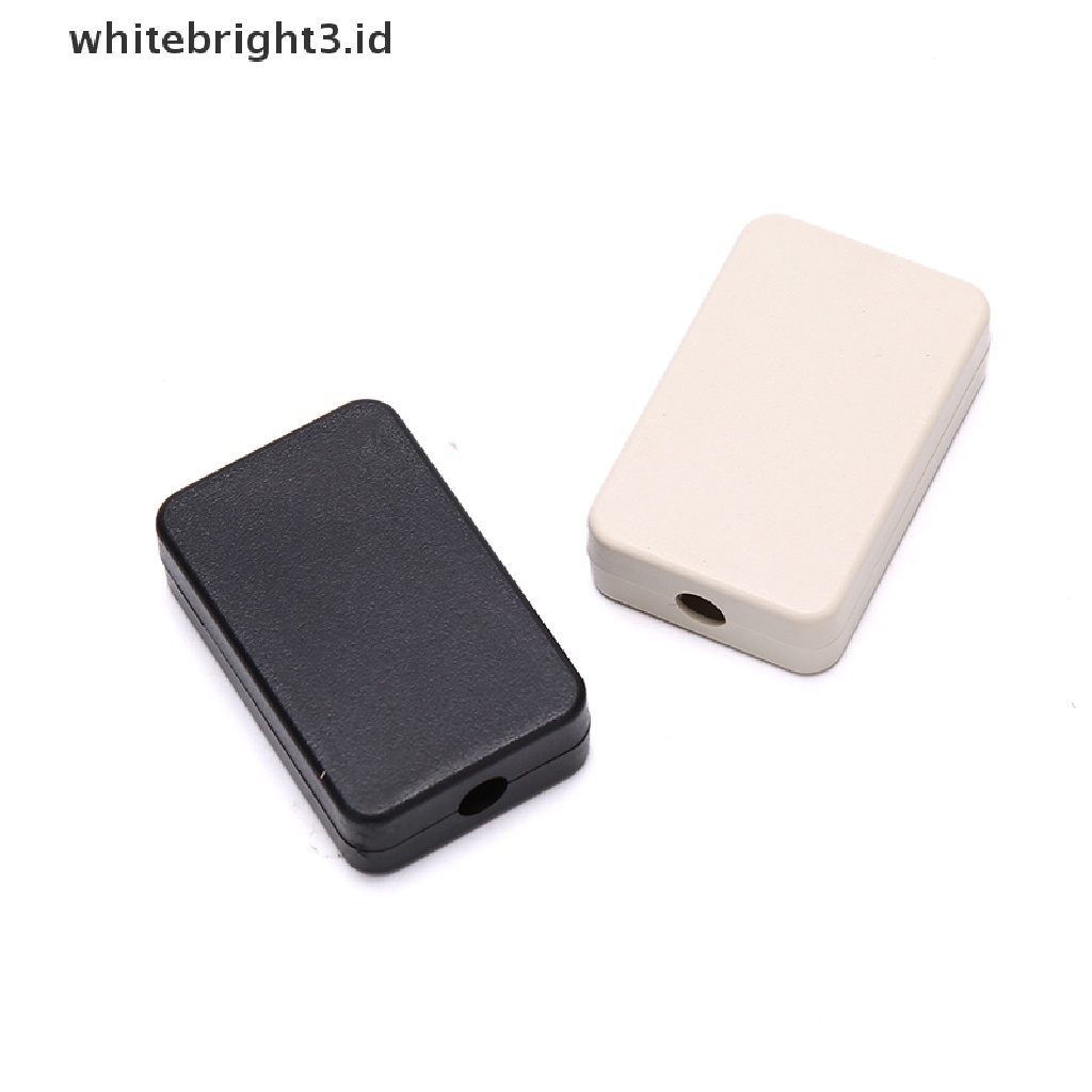 {whitebright3.id} 55*35*15mm Small plastic electronic project enclosure abs wire junction box ,