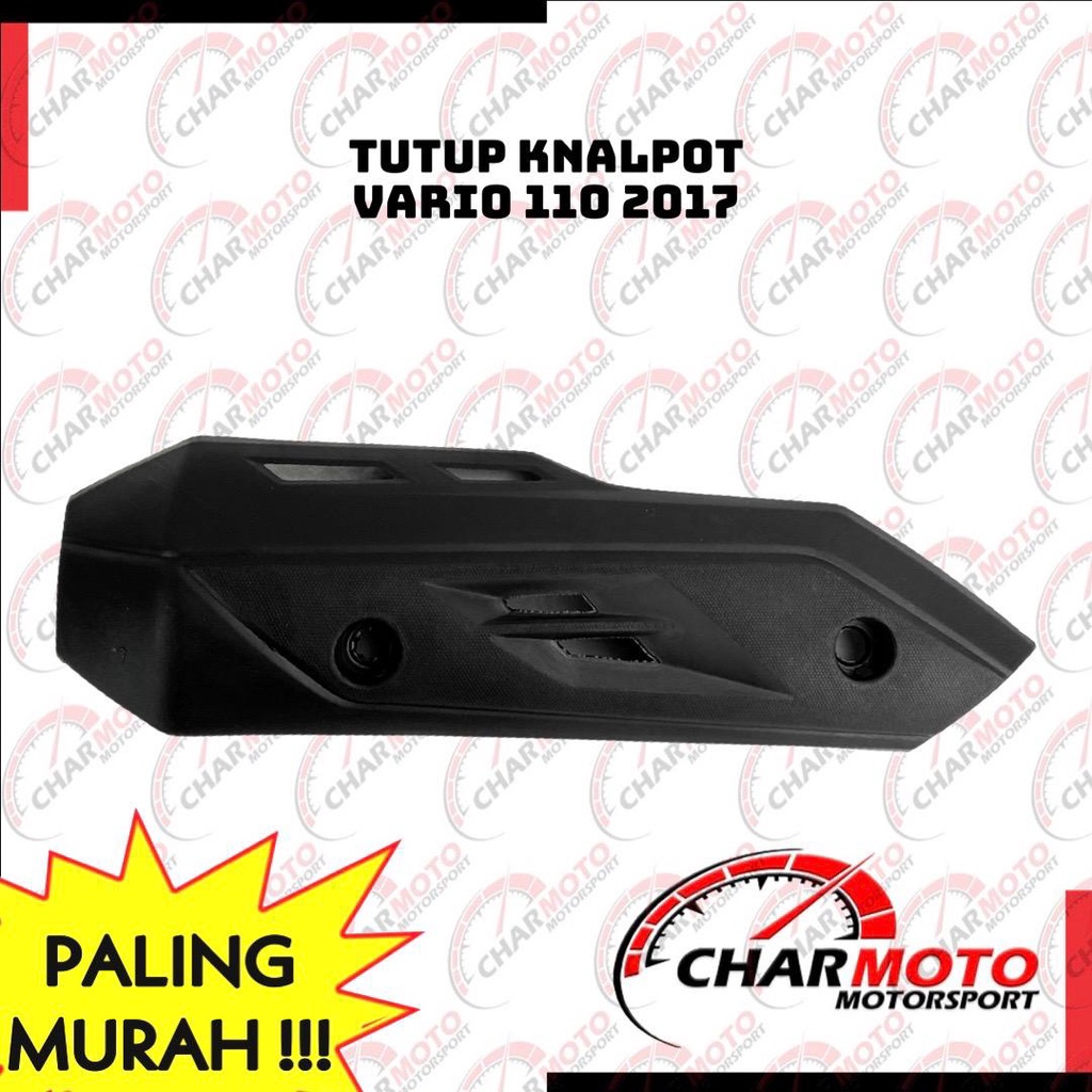 Cover Tutup Knalpot Premium Vario Variasi 110 2017,  125 Tekno, 150 FI , 150 All New 2018, 160 STD, 110 Carbulator Lama PCX 150 PNP - Charmoto