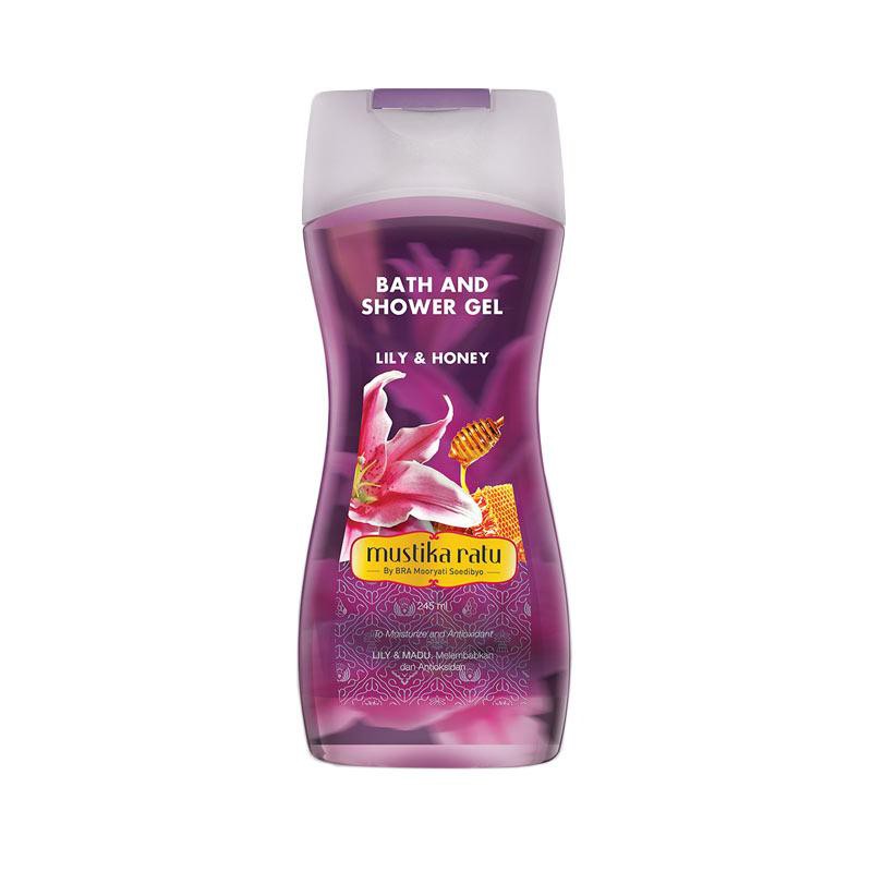 MUSTIKA RATU SHOWER GEL LILY & HONEY 245ML