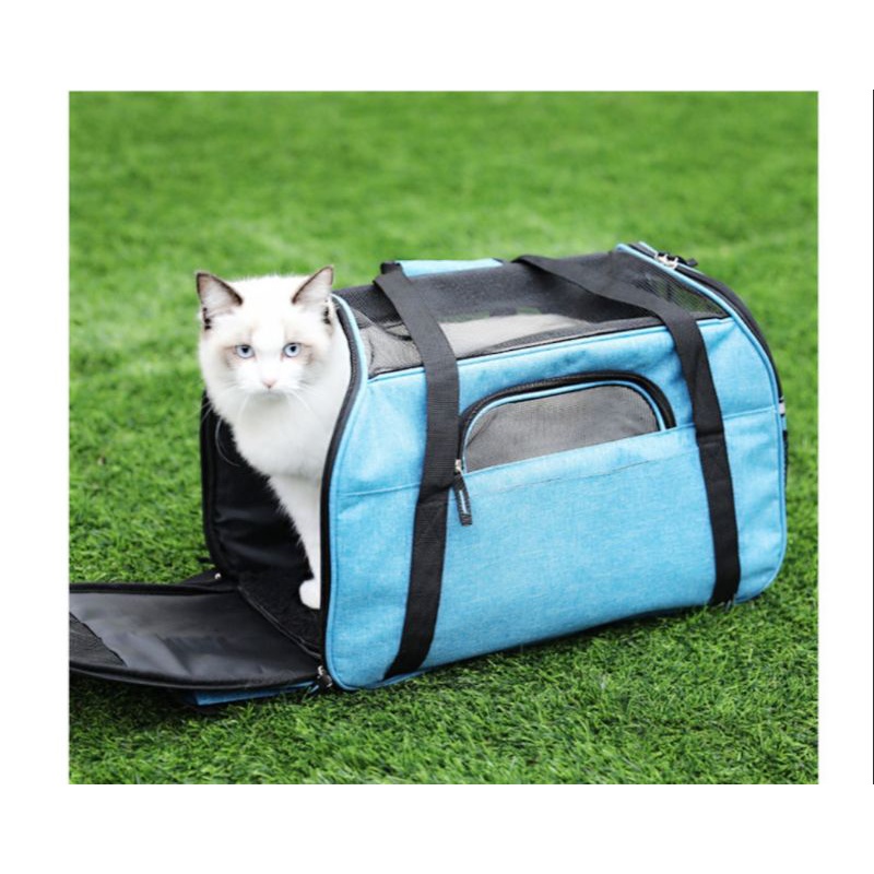 Pet Carrier Tas Hewan Tas Traveling Hewan Import Tas Travel Anjing Kucing Sugar Glider Dan Hewan Kecil Lainnya