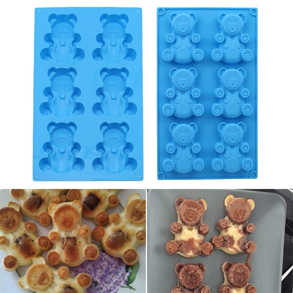 Solighter Gummy Bear Cetakan Silikon Baking Fondant Dekorasi Kue Hias Silicone Mold