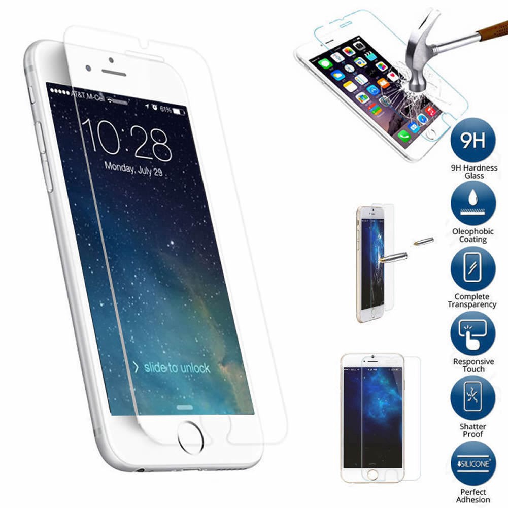 Tempered Glass Iphone 6/6plus 6S/6S plus 7/7plus 8/8plus X