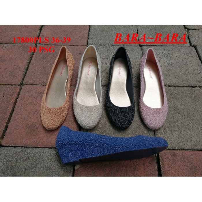 Jelly shoes wedges sepatu wanita bara bara sepatu wanita jelly 17800