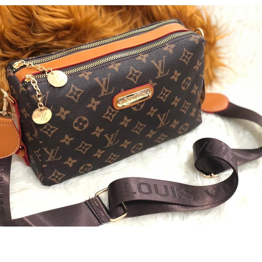 Tas batam LV DEWI Super Premium 2 res tas selempang wanita 2res Reka