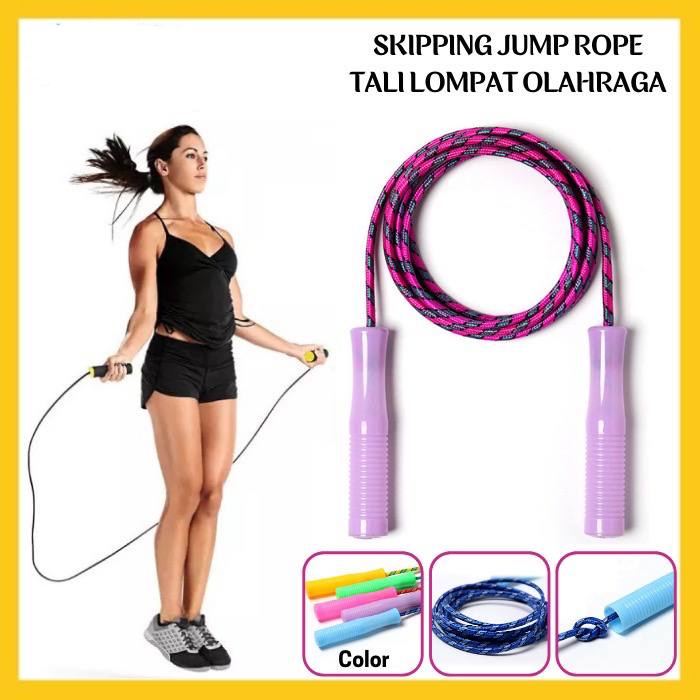 TGM - Tali Lompat Skipping Olahraga / Jump Rope Tali Loncat Bakar Kalori Exercise Gym Fitness Alat Cardio Exercise Skiping