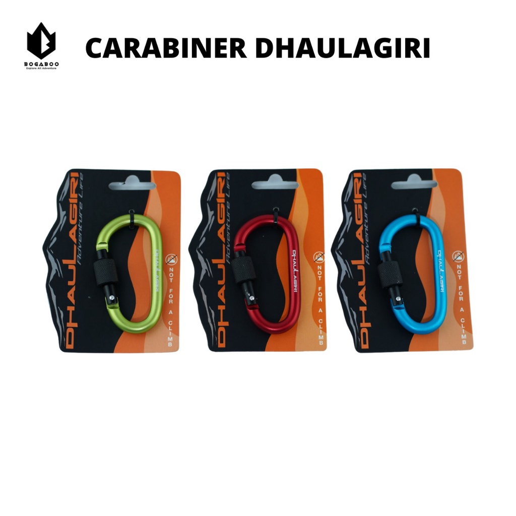 Bisa COD Carabiner 01 Dhaulagiri - Pengait - karabiner - karabiner cantolan