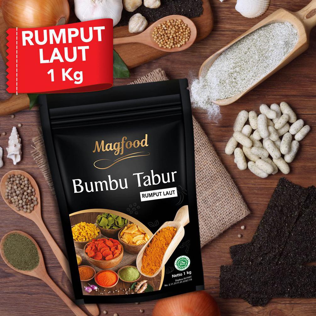 

{BISA COD} Magfood Bumbu Tabur Rumput Laut 1 Kg BERMUTU [Kode 1|Kode 2|Kode 3|Kode 4|Kode 5|Kode