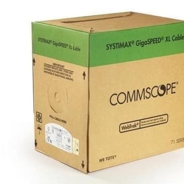 Systimax by Commscope UTP cat.6 GigaSpeed XL 1071 | kabel 1 rol ORIGINAL | kabel LAN jaringan cat6