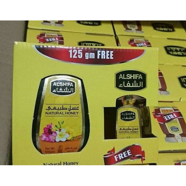 

PAKET madu Arab Al Shifa ALSHIFA 500GR + 125gr/alshifa paket - MMD971